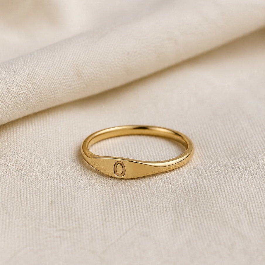 Liora Letter Ring Collection