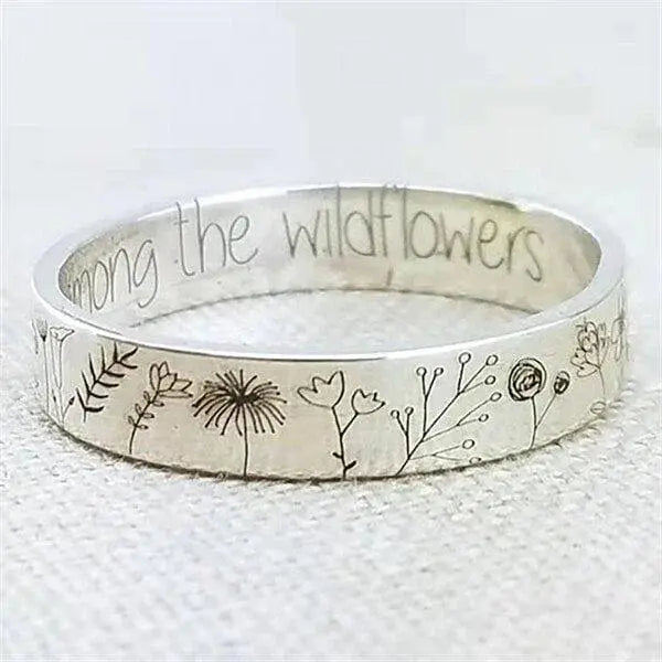 Dandelion Bloom Statement Ring