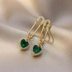 Amarisse Viridelle Emerald Dangle Earrings