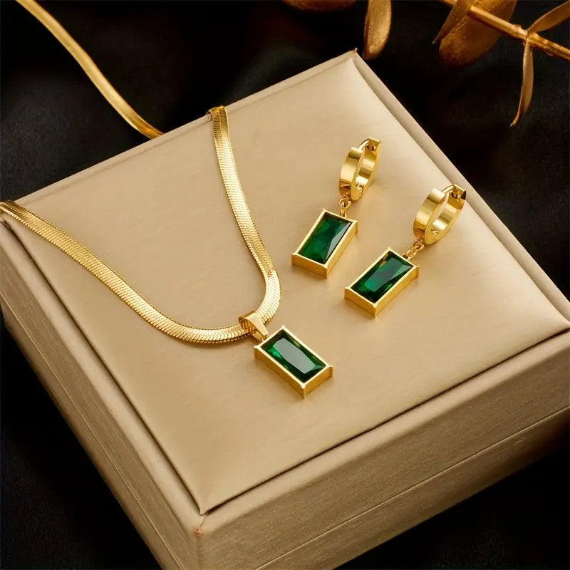 Emerald Willow Luxury Set