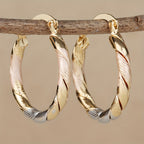Luxe Gold Hoop Earrings