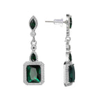 Clarion Verdancia Vintage Earrings