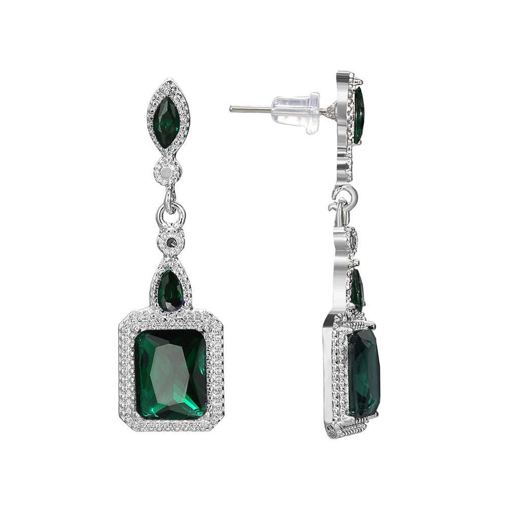 Clarion Verdancia Vintage Earrings