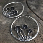Enchanted Mushroom Boho Earrings