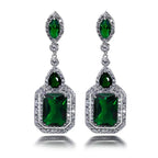 Clarion Verdancia Vintage Earrings