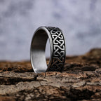 Spiral Knot Band Ring