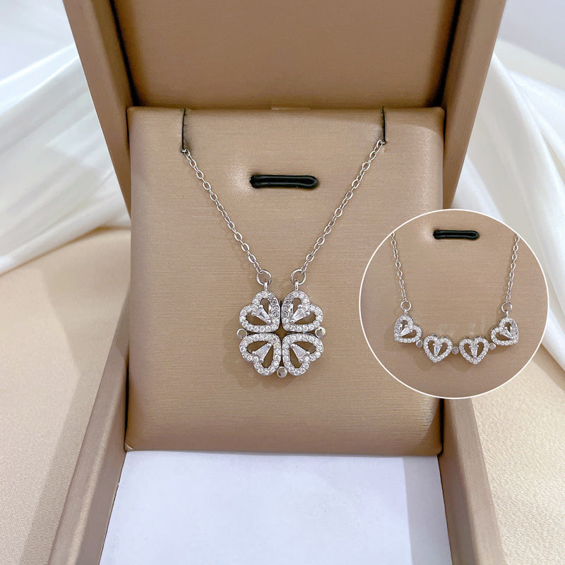 Four Leaf Clover Pendant Necklace