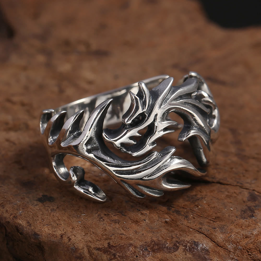 Glow In The Dark Dragon Ring