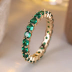 Luneth Ardenelle Emerald Inlaid Ring