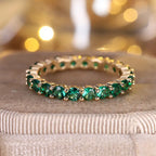Luneth Ardenelle Emerald Inlaid Ring