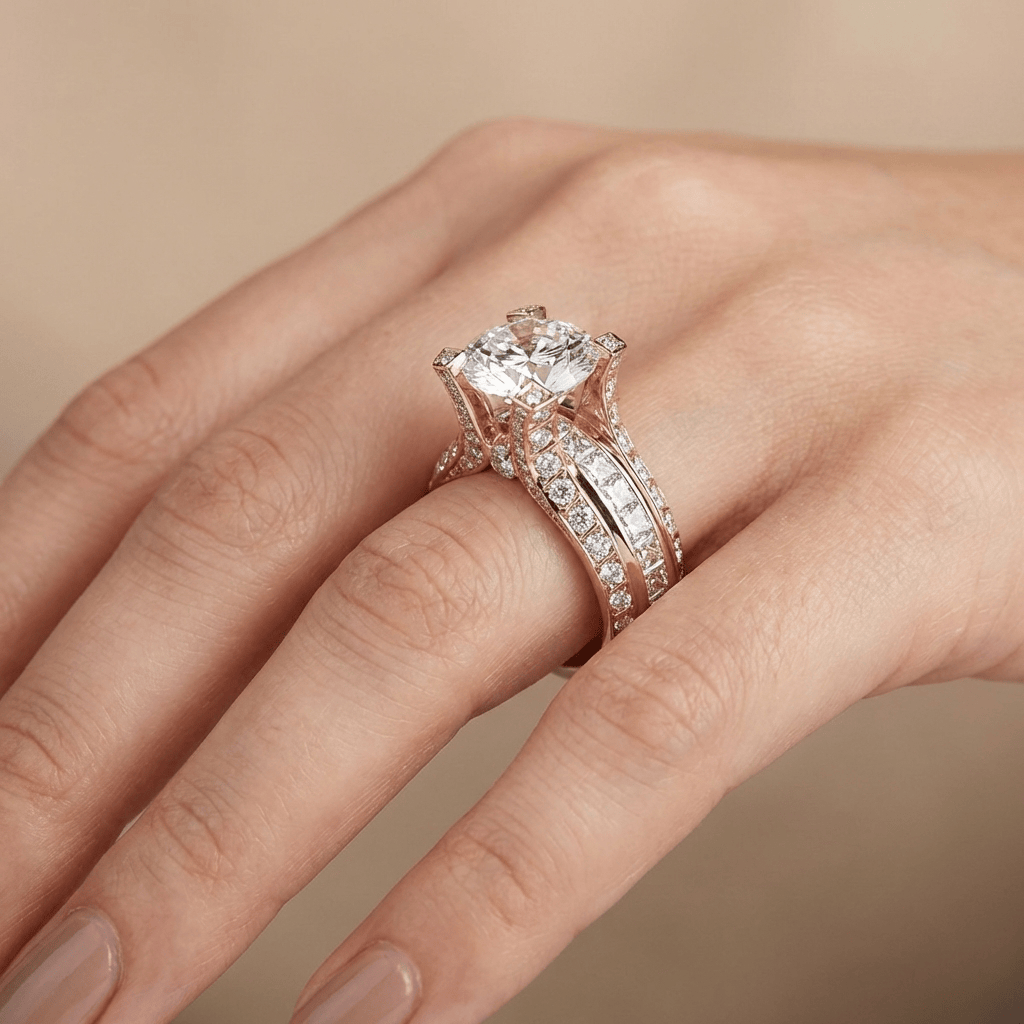Timeless Zirconia Glamour Ring