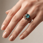 Forest Light Crystal Ring