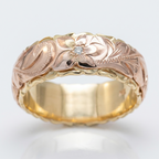 Antique Rose Golden Ring