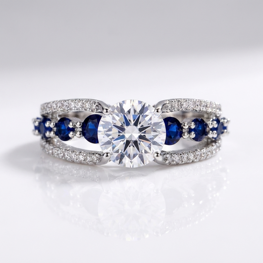 Inlaid Zirconia Legacy Ring
