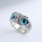 Elegant Owl Statement Ring