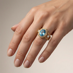 Sapphire Legacy Zirconia Ring