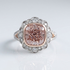 Rose Vintage Zirconia Ring