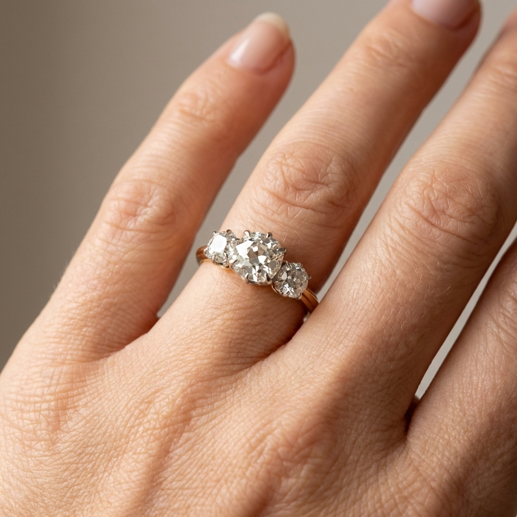 Gold Legacy Zirconia Ring