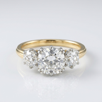 Gold Legacy Zirconia Ring