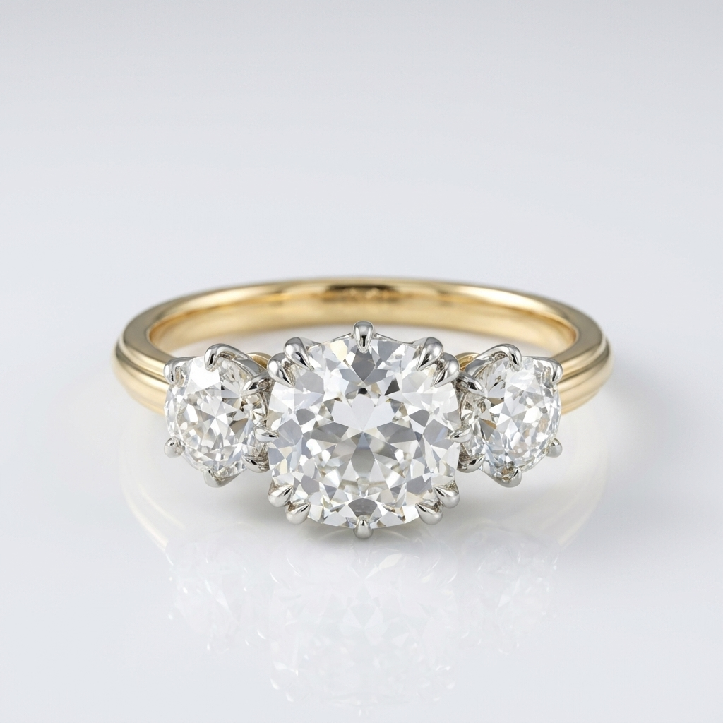 Gold Legacy Zirconia Ring