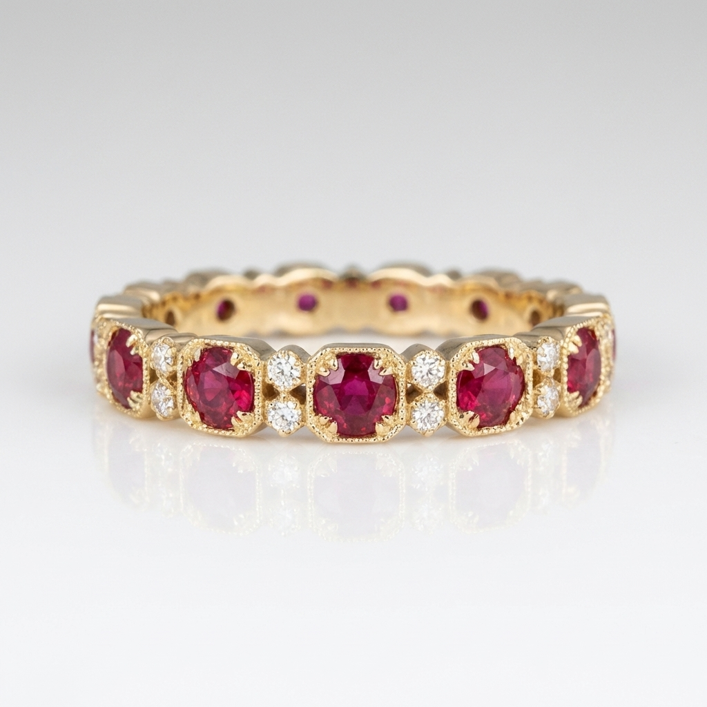 Ruby Legacy Crystals Ring