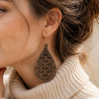 Floral Drop Boho Earrings