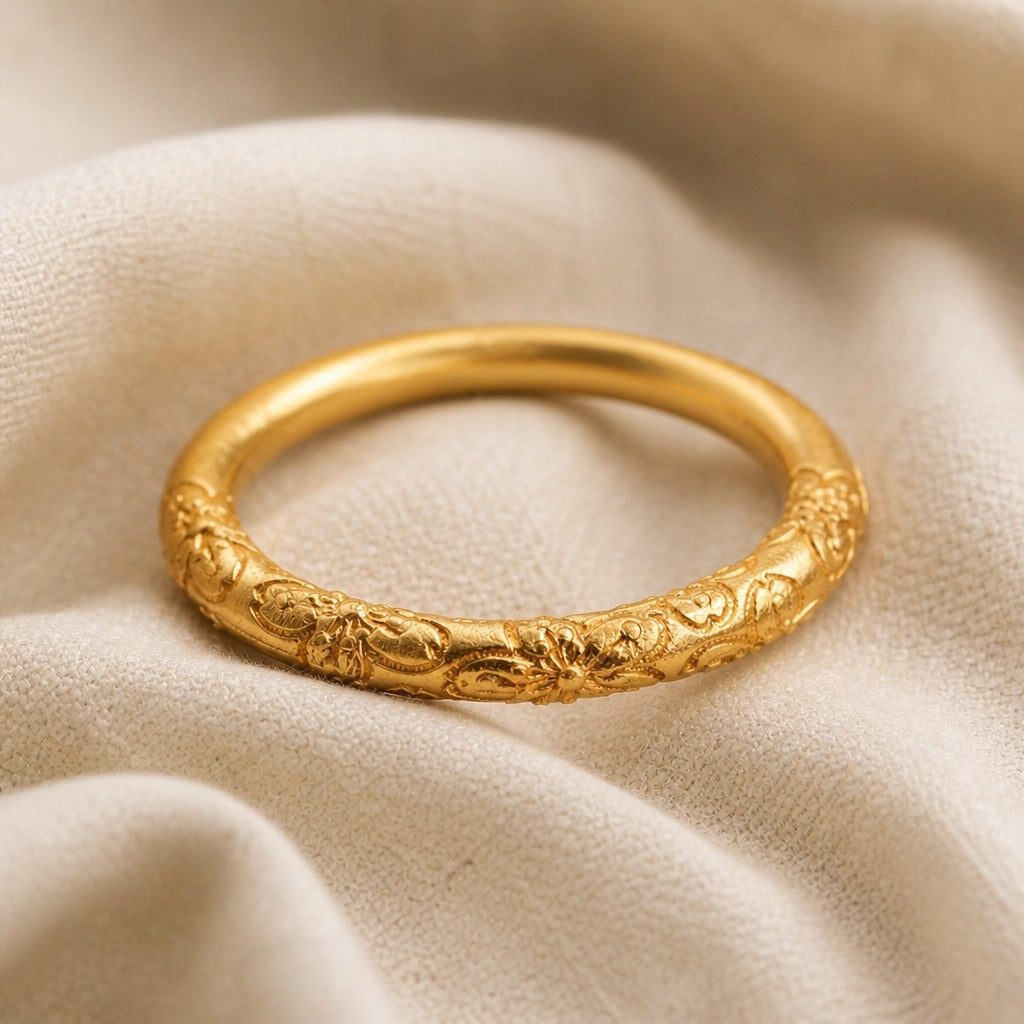 Celeste Floral Heritage Ring