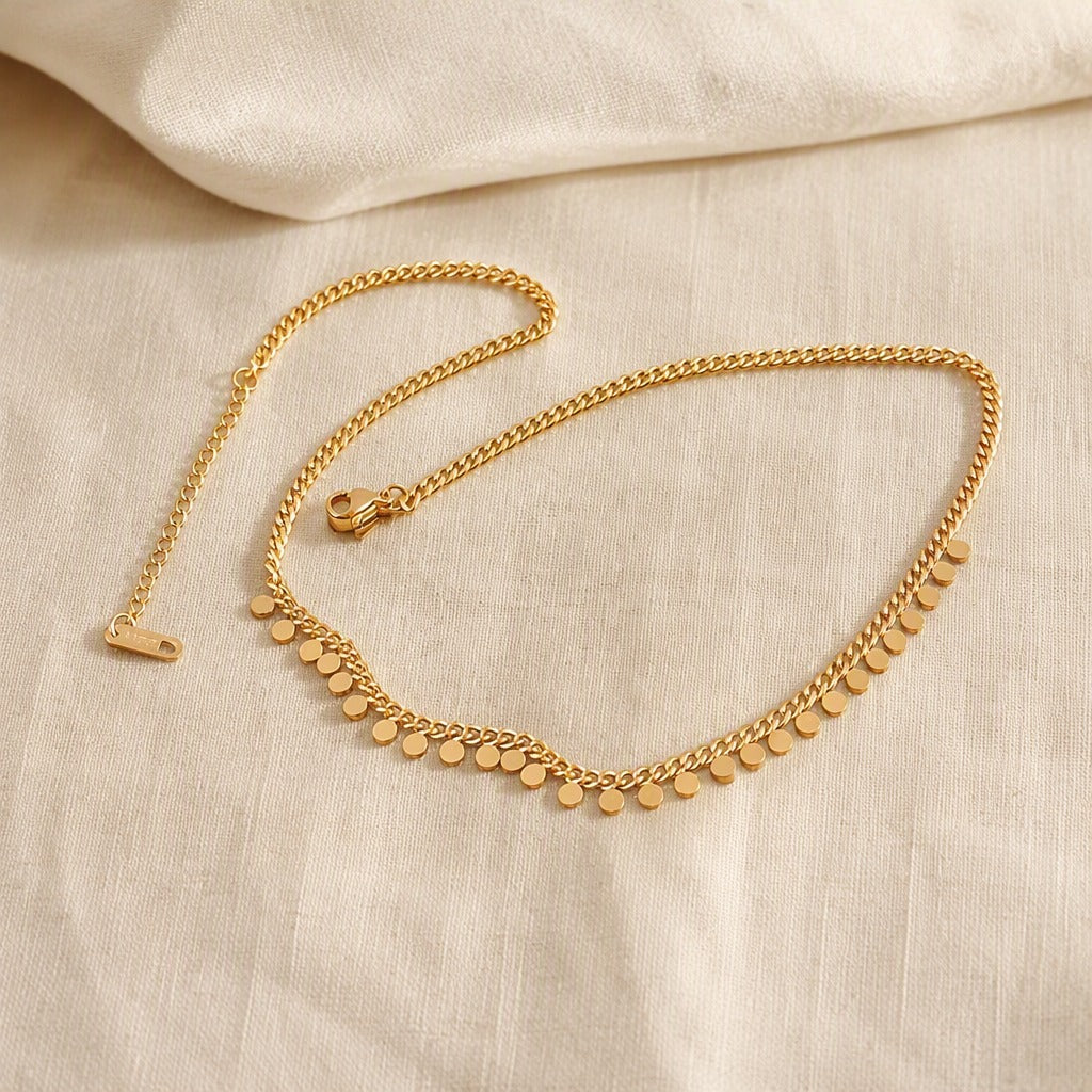 Ethereal Fringe Chain Necklace
