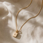 Camille Gold Pavé Necklace