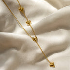 Evelisse Heart Charm Necklace