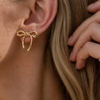 Couture Bow Statement Earrings