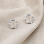 Minimalist Delicate Zirconia Earrings