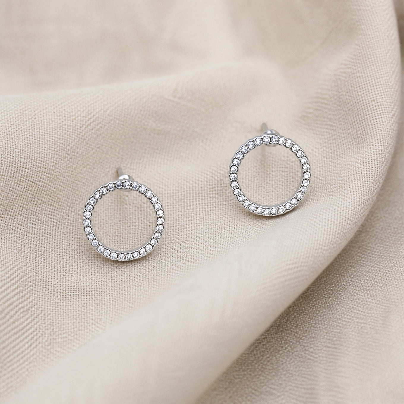 Minimalist Delicate Zirconia Earrings