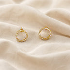 Minimalist Delicate Zirconia Earrings