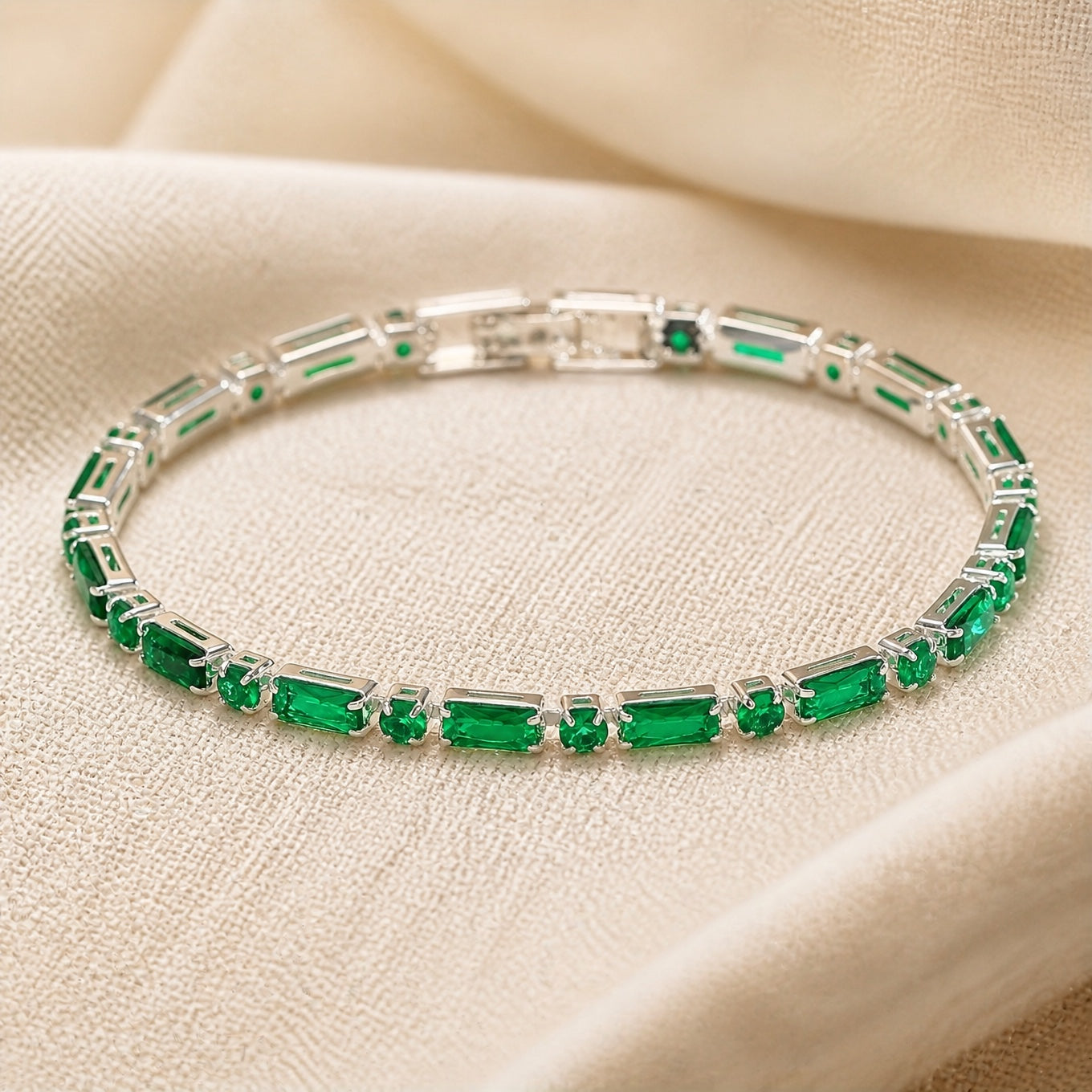 Graceful Zirconia Tennis Bracelet