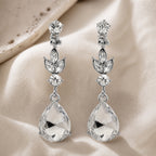 Water Drop Zirconia Earrings