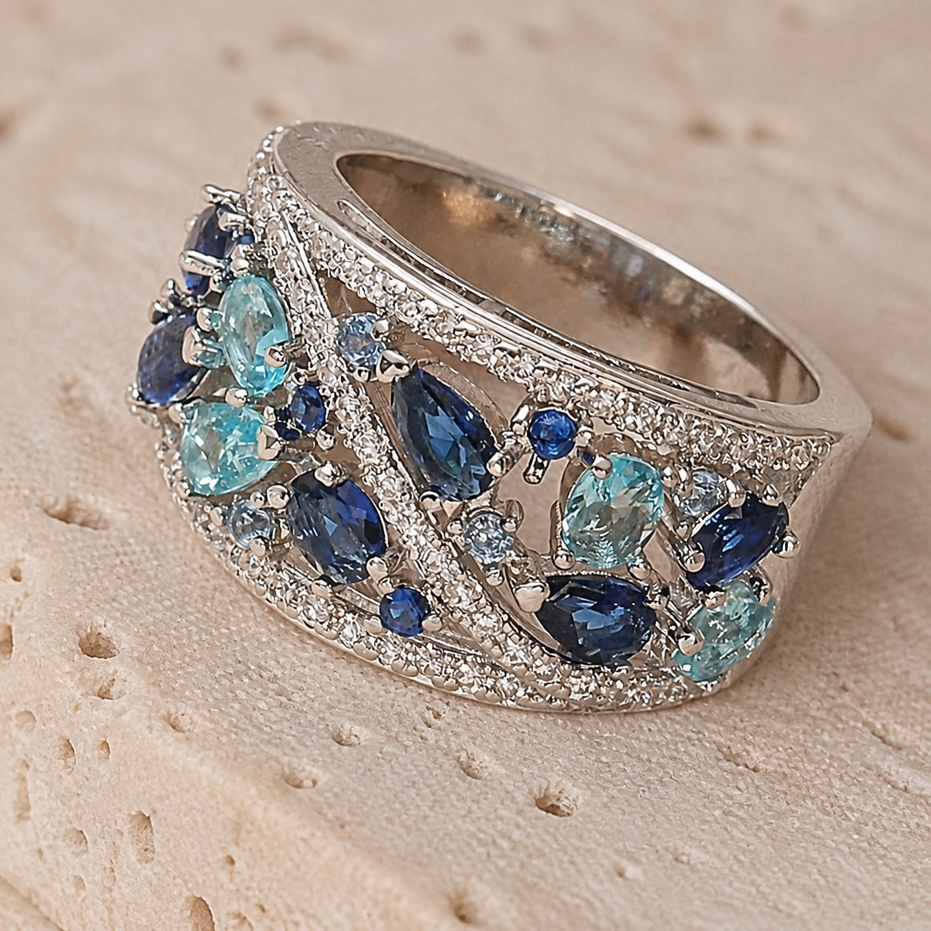 Bohemian Classic Zirconia Ring