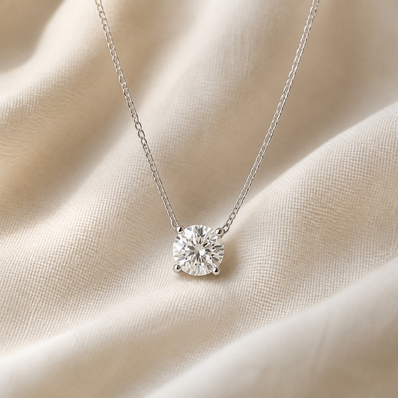 Shimmering Cubic Zirconia Necklace