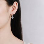 Lavish Hollow Zirconia Earrings