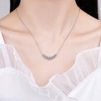 Elite Chevron Crystal Necklace