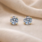 Classic Moissanite Stud Earrings