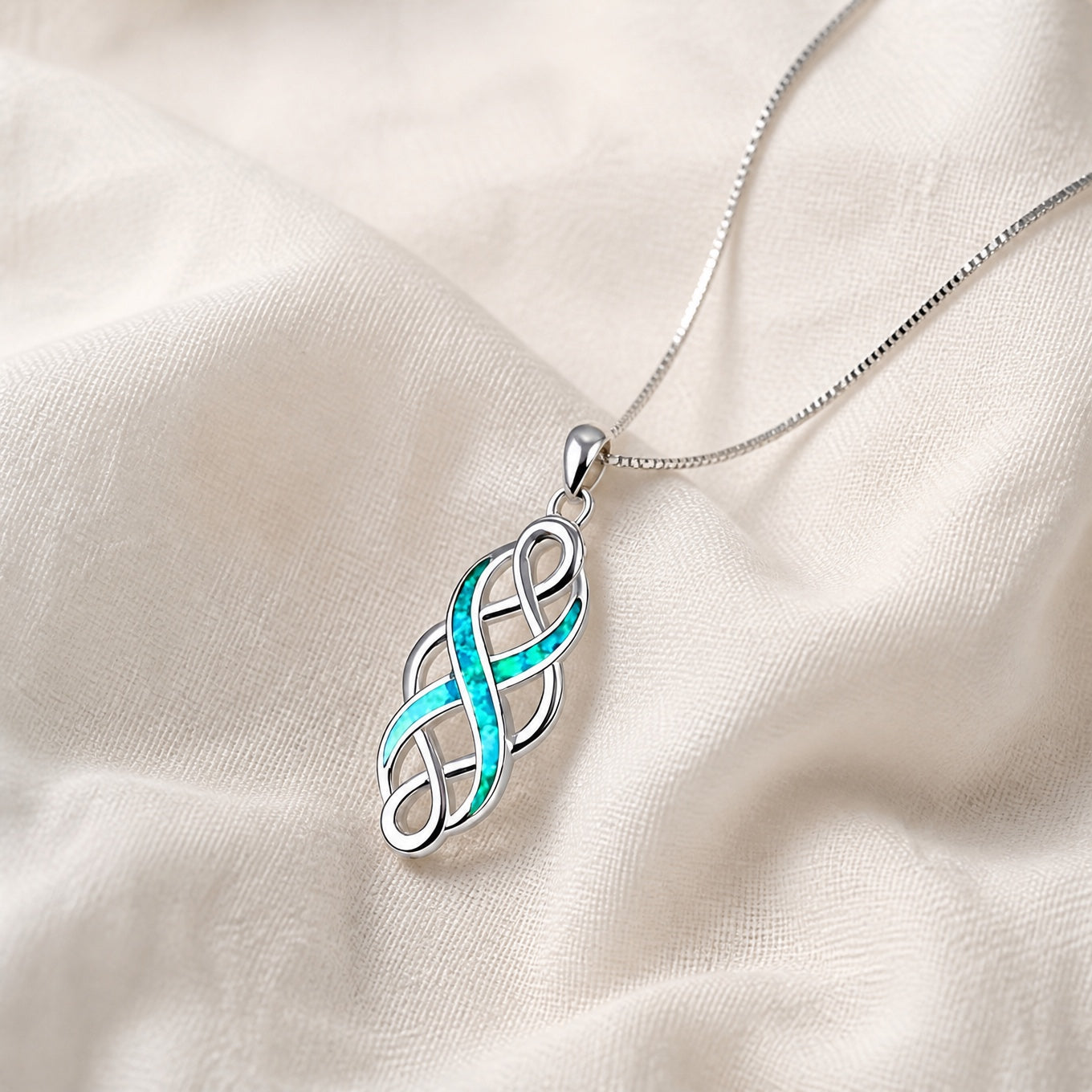 Charming Infinity Crystal Necklace