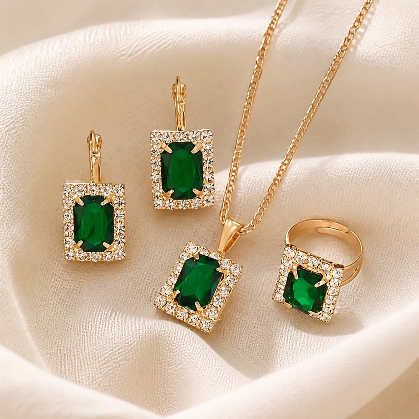 Luxe Square Crystals Set