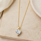 Heart Cut Crystal Necklace