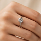 Elite Round Solitaire Ring