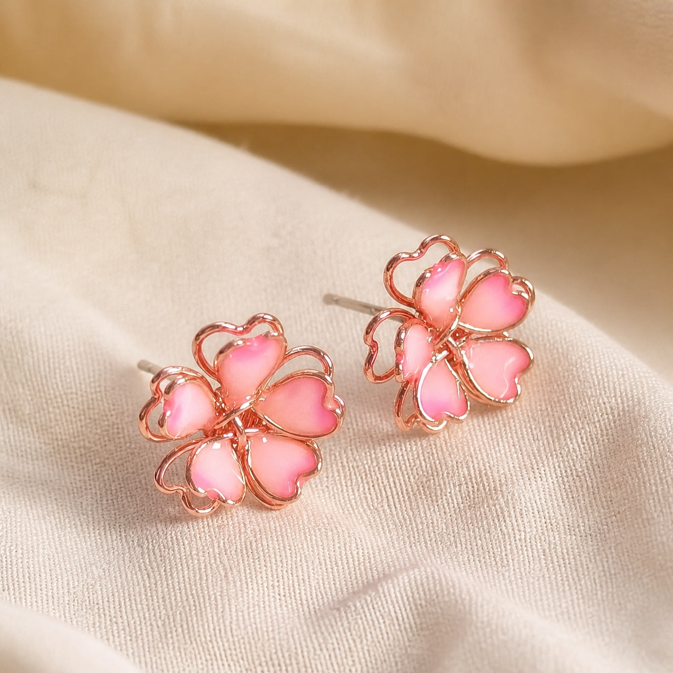 Exquisite Cherry Blossom Earrings