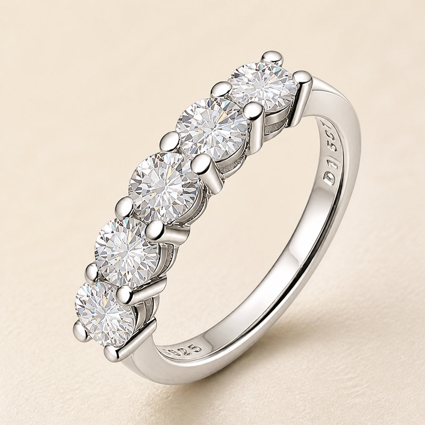 Regal Crystal Linear Ring