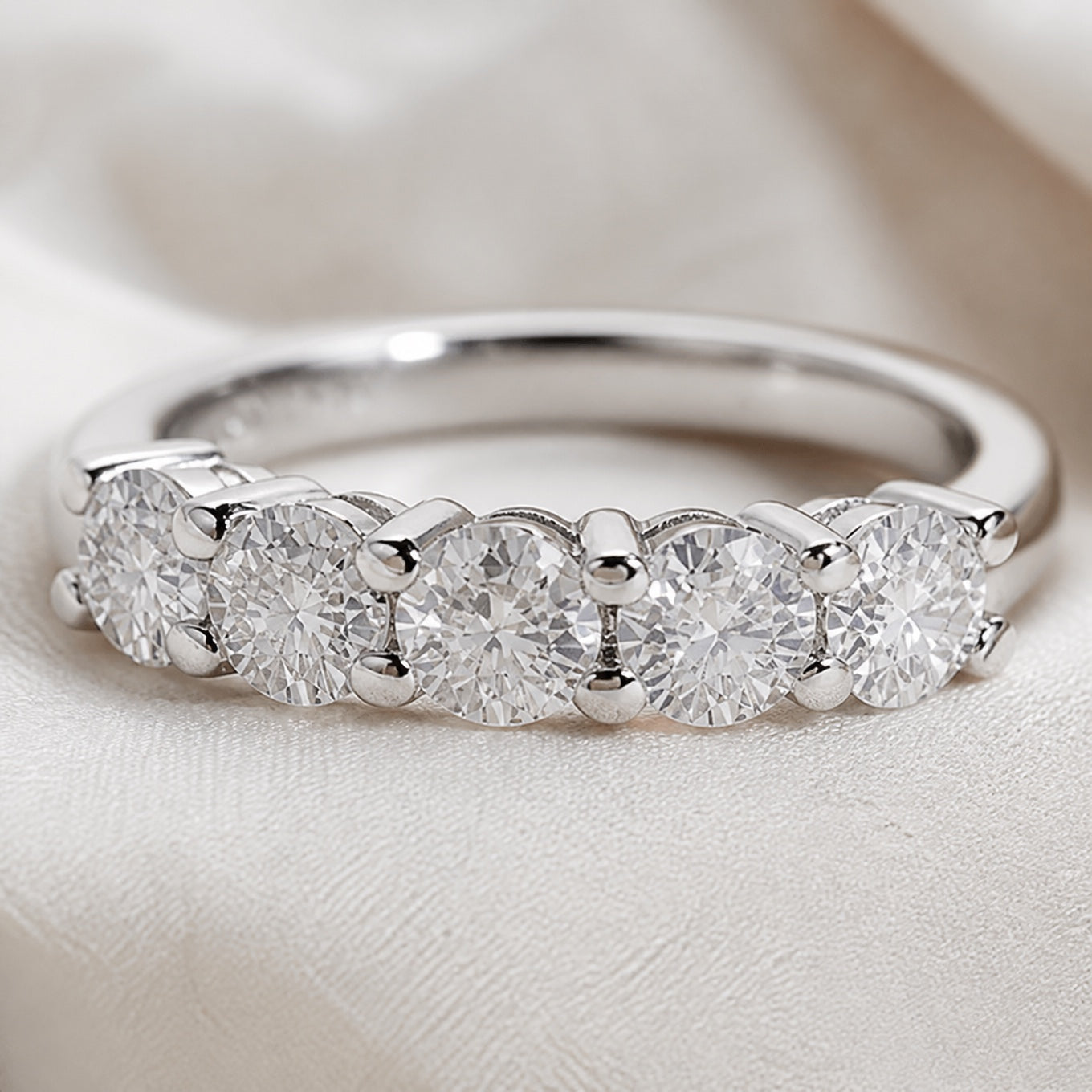 Regal Crystal Linear Ring
