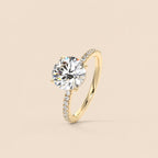Elite Cubic Solitaire Ring