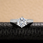 Elite Round Crystal Ring